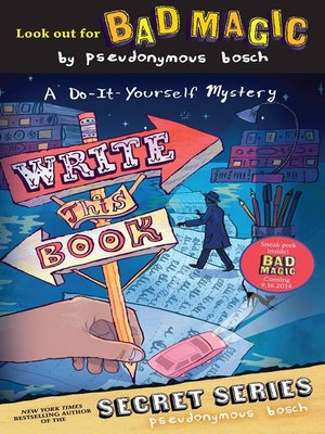 write this book pseudonymous bosch write this book pseudonymous bosch